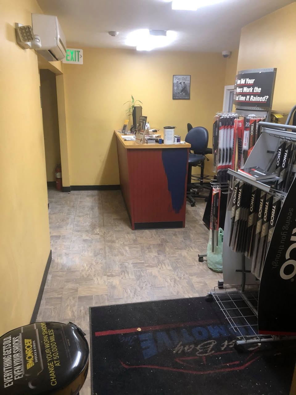 East Bay Service Center reception desk